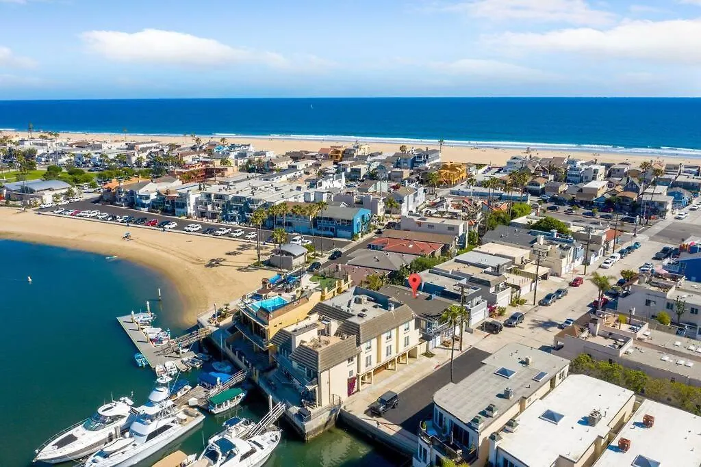 Amazing New & Water Vu/Balboa Peninsula! Ev Charge Villa Newport Beach
