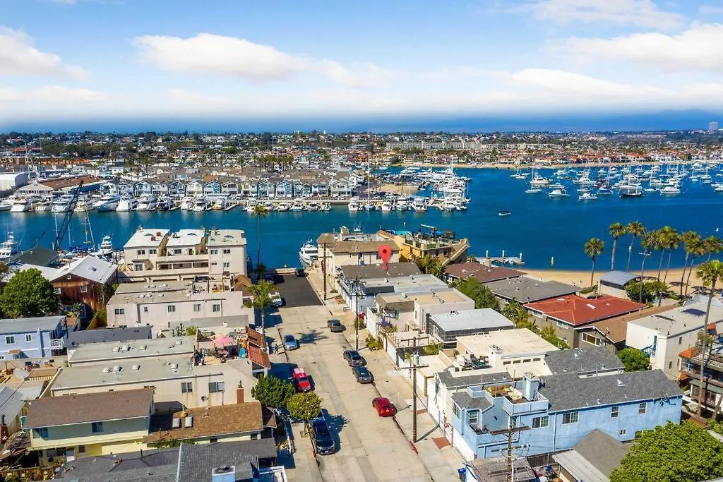 Amazing New & Water Vu/Balboa Peninsula! Ev Charge Villa Newport Beach Holiday home